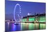 Millennium Wheel (London Eye)-Markus Lange-Mounted Photographic Print