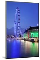 Millennium Wheel (London Eye)-Markus Lange-Mounted Photographic Print