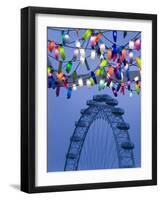 Millennium Wheel, South Bank, London, England-Walter Bibikow-Framed Photographic Print