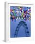 Millennium Wheel, South Bank, London, England-Walter Bibikow-Framed Photographic Print