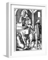 Miller, 16th Century-Jost Amman-Framed Giclee Print