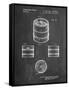 Miller Beer Keg Patent-Cole Borders-Framed Stretched Canvas