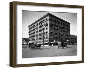 Miller Building, North Yakima, WA, 1915-Ashael Curtis-Framed Giclee Print