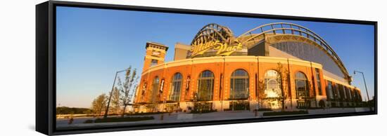 Miller Park Milwaukee, WI-null-Framed Stretched Canvas