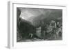 Miller's Dale, Peak District, Derbyshire-Thomas Allom-Framed Art Print