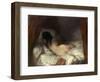 Millet: Reclining Nude-Jean-François Millet-Framed Giclee Print