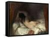 Millet: Reclining Nude-Jean-François Millet-Framed Stretched Canvas