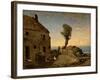 Millet's Birthplace at Gruchy-Jean-François Millet-Framed Giclee Print