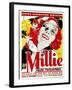 MILLIE, Helen Twelvetrees on window card, 1931.-null-Framed Art Print