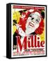 MILLIE, Helen Twelvetrees on window card, 1931.-null-Framed Stretched Canvas