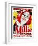 MILLIE, Helen Twelvetrees on window card, 1931.-null-Framed Art Print