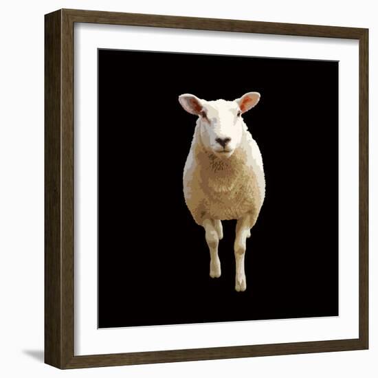 Millie-Linda Wood-Framed Giclee Print