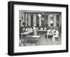 Millinery Class, Ackmar Road Evening Institute for Women, London, 1914-null-Framed Photographic Print