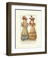 Millinery Modes-null-Framed Art Print