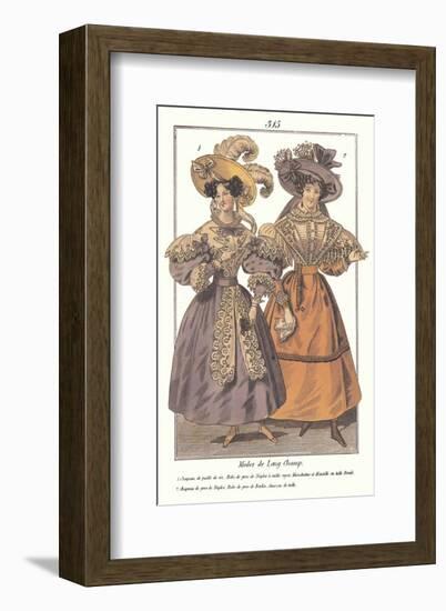 Millinery Modes-null-Framed Art Print