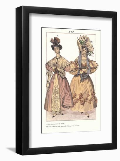 Millinery Modes-null-Framed Art Print