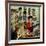 "Millinery Shop," March 10, 1945-John Falter-Framed Giclee Print