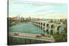 Milling District, Bridges, Minneapolis, Minnesota-null-Stretched Canvas
