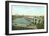 Milling District, Bridges, Minneapolis, Minnesota-null-Framed Art Print