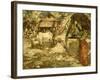 Milling Grain, Ceylon, 1907-Edward Atkinson Hornel-Framed Giclee Print