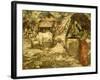 Milling Grain, Ceylon, 1907-Edward Atkinson Hornel-Framed Giclee Print