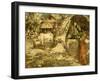 Milling Grain, Ceylon, 1907-Edward Atkinson Hornel-Framed Giclee Print