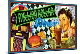 Million Dollar Diner-Kate Ward Thacker-Mounted Giclee Print