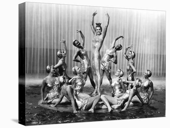 Million Dollar Mermaid, Esther Williams, 1952-null-Stretched Canvas