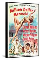 Million Dollar Mermaid, Esther Williams, Victor Mature, David Brian, 1952-null-Framed Stretched Canvas