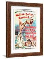 Million Dollar Mermaid, Esther Williams, Victor Mature, David Brian, 1952-null-Framed Art Print