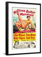 Million Dollar Mermaid-null-Framed Art Print