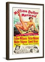 Million Dollar Mermaid-null-Framed Art Print