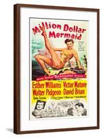 Million Dollar Mermaid-null-Framed Art Print