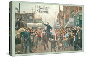 Million Lawyer March-null-Stretched Canvas