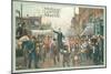 Million Lawyer March-null-Mounted Premium Giclee Print