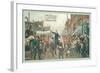 Million Lawyer March-null-Framed Art Print