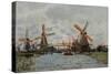 Mills, 1871-Claude Monet-Stretched Canvas