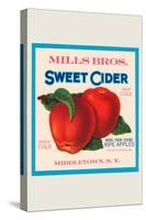 Mills Bros. Sweet Cider-null-Stretched Canvas