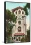 Mills College Campanile, California-null-Framed Stretched Canvas