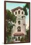 Mills College Campanile, California-null-Framed Art Print