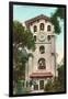 Mills College Campanile, California-null-Framed Art Print