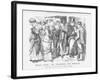 Mills Logic; Or, Franchise for Females, 1867-John Tenniel-Framed Giclee Print