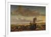 Mills on the Fens, c1853-Henry Bright-Framed Giclee Print