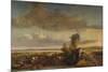 Mills on the Fens, c1853-Henry Bright-Mounted Giclee Print