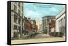 Mills Street, El Paso, Texas-null-Framed Stretched Canvas