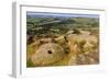 Millstone, Curbar Edge, Peak District National Park, in Summer, Derbyshire-Eleanor Scriven-Framed Photographic Print