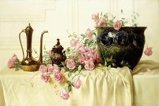 Still Life with Strawberries and Silverware, 1889-Milne Ramsey-Giclee Print