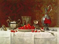 Still Life with Strawberries and Silverware, 1889-Milne Ramsey-Giclee Print