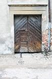 Vintage Photo of Old Wall with Doors-Milosz_G-Framed Photographic Print