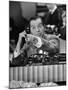 Milton Berle at Fund Raiser for Damon Runyon Memorial Cancer Fund on NBC's Broadcasting Channel-Martha Holmes-Mounted Premium Photographic Print